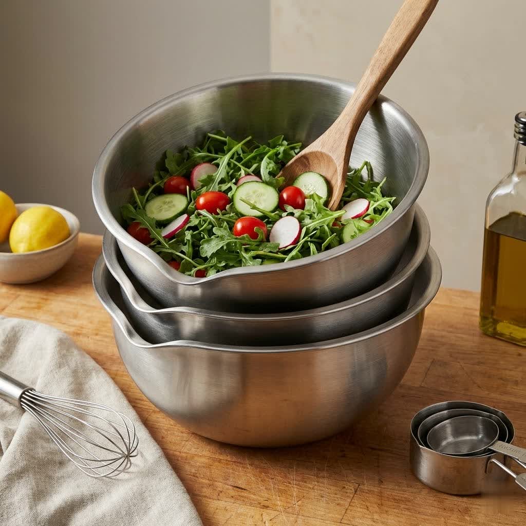 Review: OXO Good Grips 3-Piece Stainless Steel Mixing Bowl Set – Your Kitchen’s Best Friend